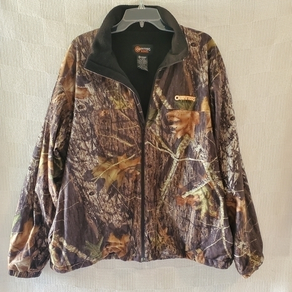 Outfitters Ridge Other - Outfitters Ridge Jacket Mens 2XL Mossy Oak Breakup Camo Hunting Insulated